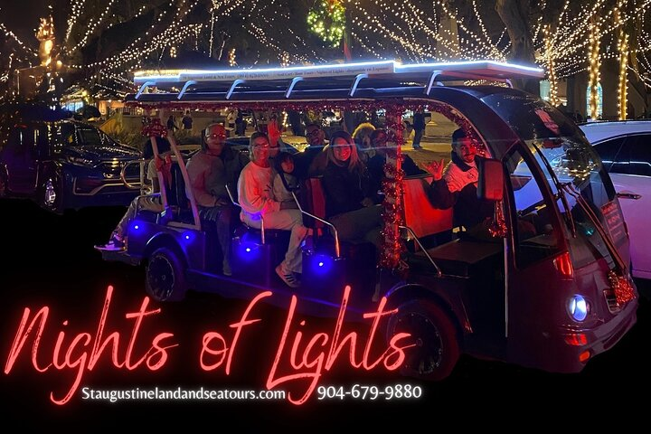 St. Augustine Night of Lights by Electric Cart - Photo 1 of 8